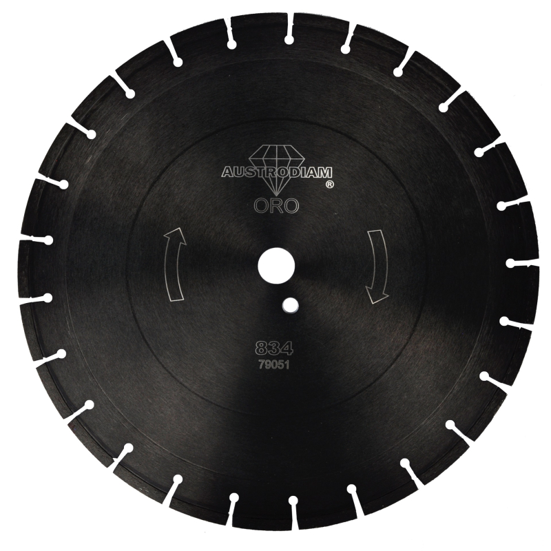 Disco de diamante de 350 x 3.2 x 25.4 mm para corte de ladrillo refractario y otros materiales pétreos duros  
